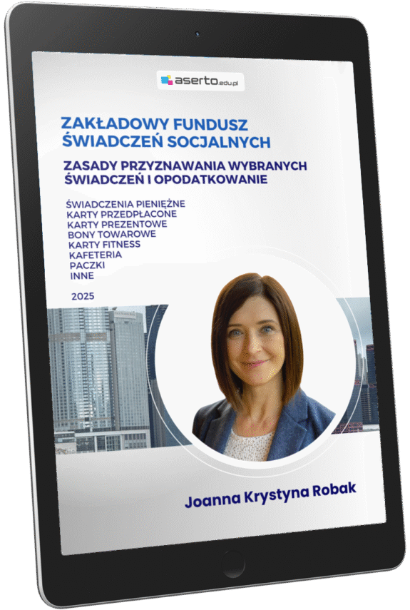 E-book - Zakładowy Fundusz Świadczeń Socjalnych Zasady przyznawania wybranych świadczeń i opodatkowanie - ISBN 978-83-976253-4-1