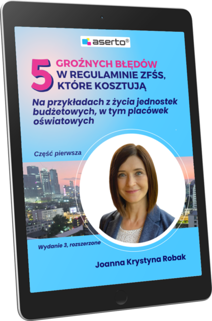 E-book - 5 groźnych błędów w regulaminie Zakładowego Funduszu Świadczeń Socjalnych, które kosztują - ISBN 978-83-979657-9-9